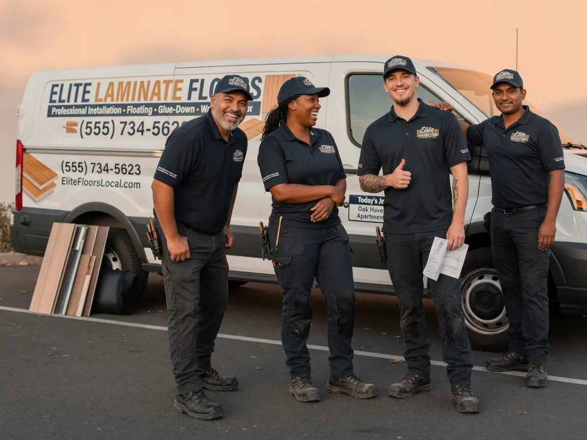 Laminate flooring installation company in Bowlus, MN